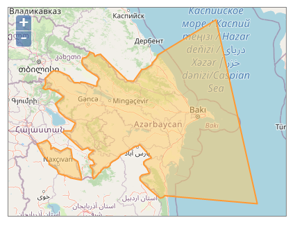 دانلود شیپ فایلهای جمهوری آذربایجان